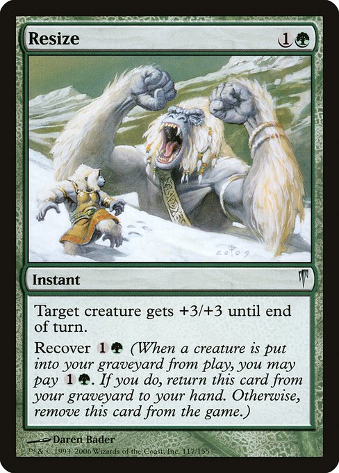 Resize - Coldsnap Uncommon Card