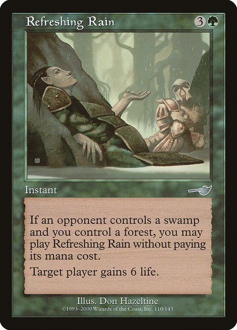 Refreshing Rain - Nemesis Uncommon Card
