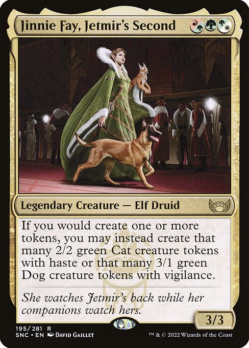 Jinnie Fay, Jetmir's Second - Streets of New Capenna Rare Card