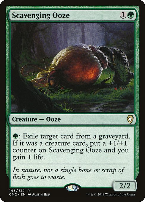 Scavenging Ooze - Commander Anthology Volume II Rare Card