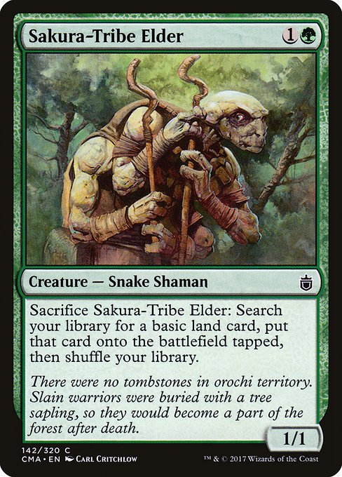 Sakura-Tribe Elder - Commander Anthology Common Card