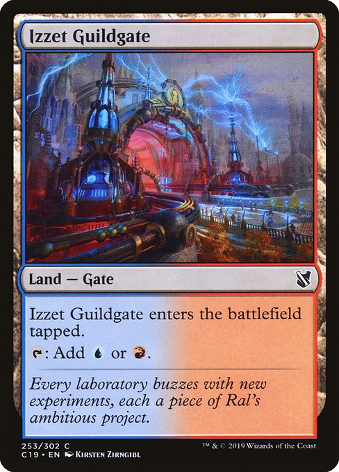 Izzet Guildgate - Commander 2019 Common Card