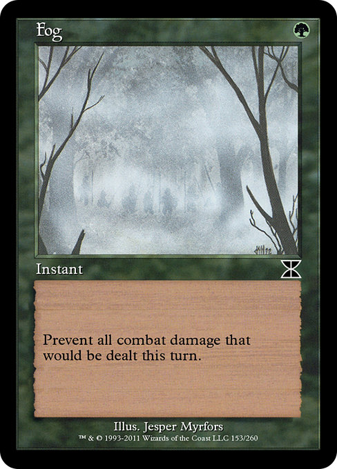 Fog - Masters Edition IV Common Card