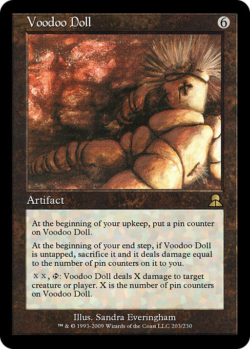 Voodoo Doll - Masters Edition III Rare Card