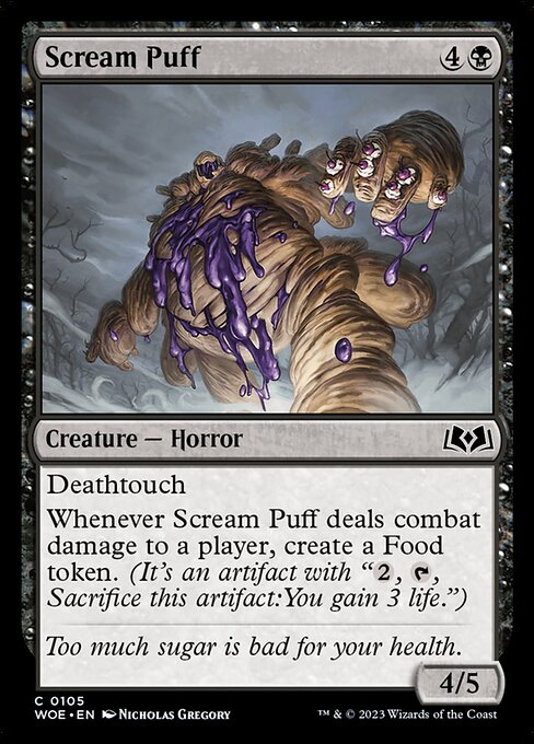 Scream Puff - Wilds of Eldraine Common Card