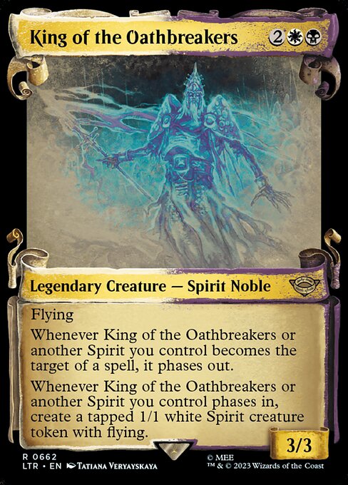 King of the Oathbreakers - The Lord of the Rings: Tales of Middle-earth Rare Card