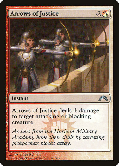 Arrows of Justice - Gatecrash Uncommon Card