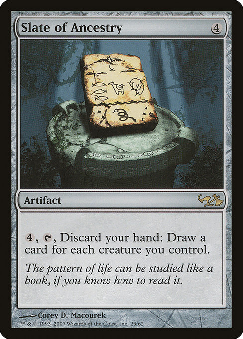 Slate of Ancestry - Duel Decks: Elves vs. Goblins Rare Card
