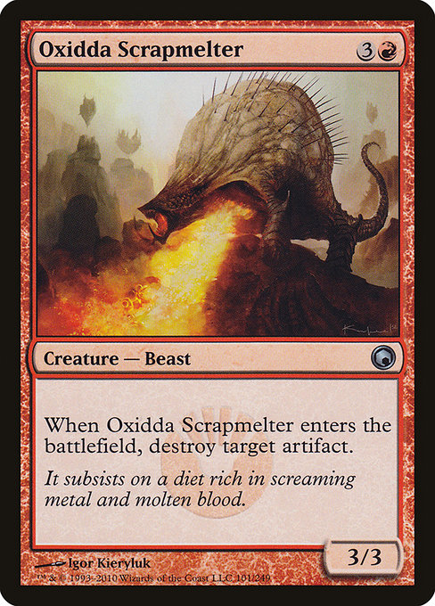 Oxidda Scrapmelter - Scars of Mirrodin Uncommon Card