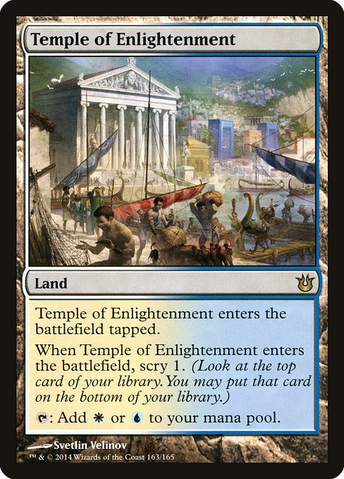 Temple of Enlightenment - Born of the Gods Rare Card