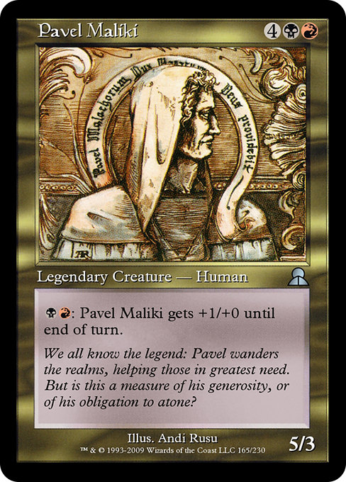 Pavel Maliki - Masters Edition III Uncommon Card