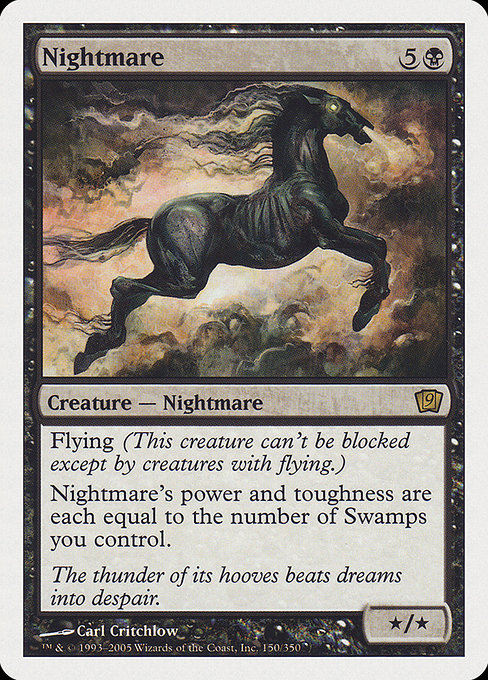 Nightmare - Ninth Edition Rare Card