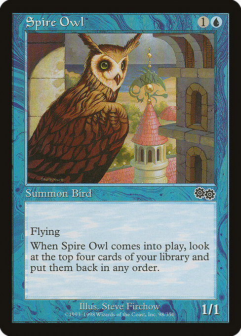 Spire Owl - Urza's Saga Common Card