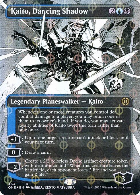Kaito, Dancing Shadow - Phyrexia: All Will Be One Rare Card