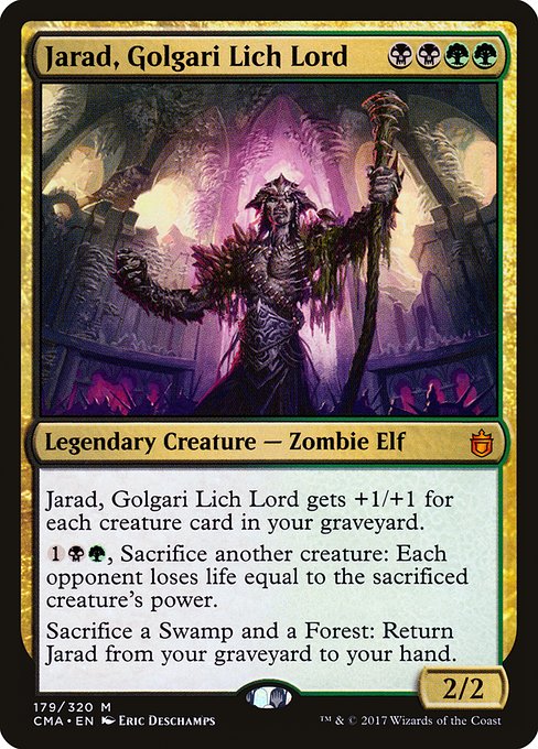 Jarad, Golgari Lich Lord - Commander Anthology Mythic Card