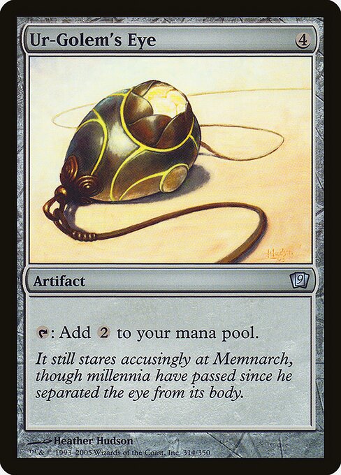 Ur-Golem's Eye - Ninth Edition Uncommon Card