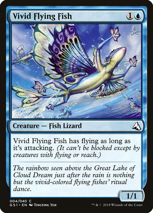 Vivid Flying Fish - Global Series Jiang Yanggu & Mu Yanling Common Card