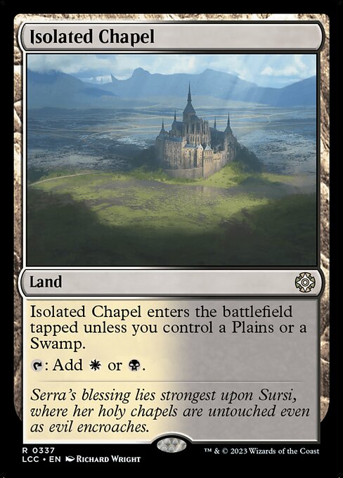 Isolated Chapel - The Lost Caverns of Ixalan Commander Rare Card
