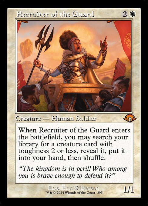 Recruiter of the Guard - Modern Horizons 3 Mythic Card