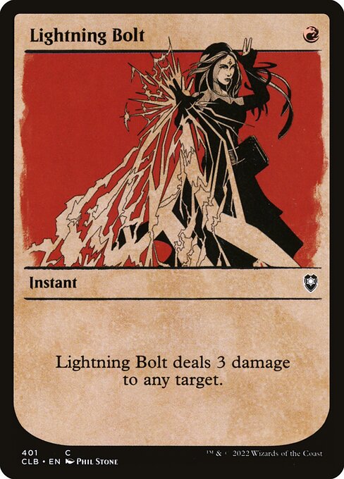 Lightning Bolt - Commander Legends: Battle for Baldur's Gate Common Card