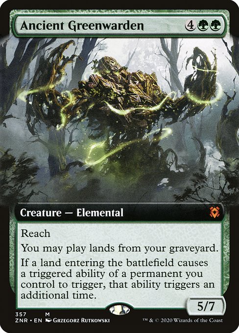 Ancient Greenwarden - Zendikar Rising Mythic Card