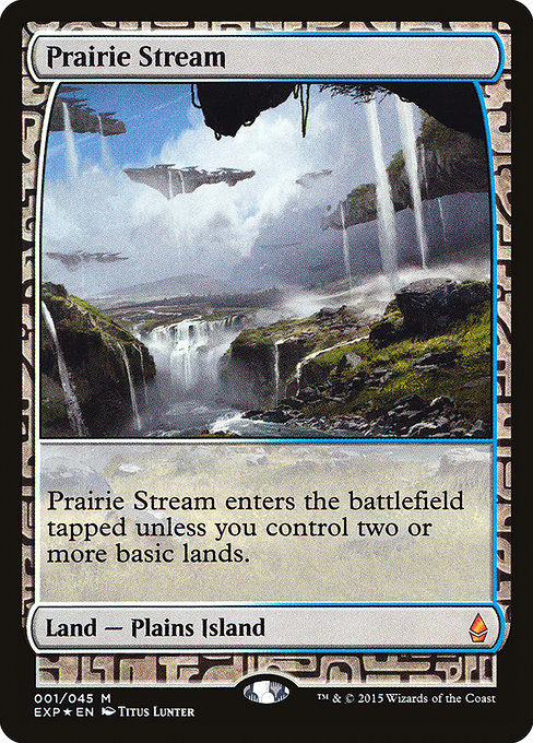 Prairie Stream - Zendikar Expeditions Mythic Card