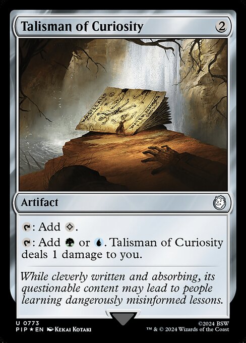 Talisman of Curiosity - Fallout Uncommon Card