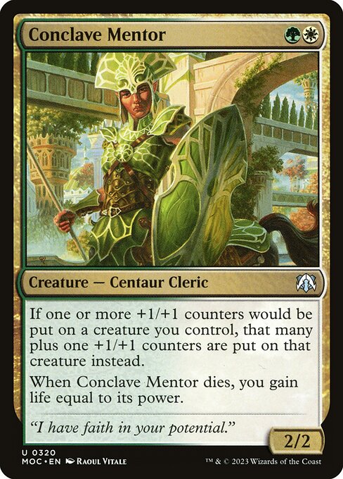 Conclave Mentor - March of the Machine Commander Uncommon Card