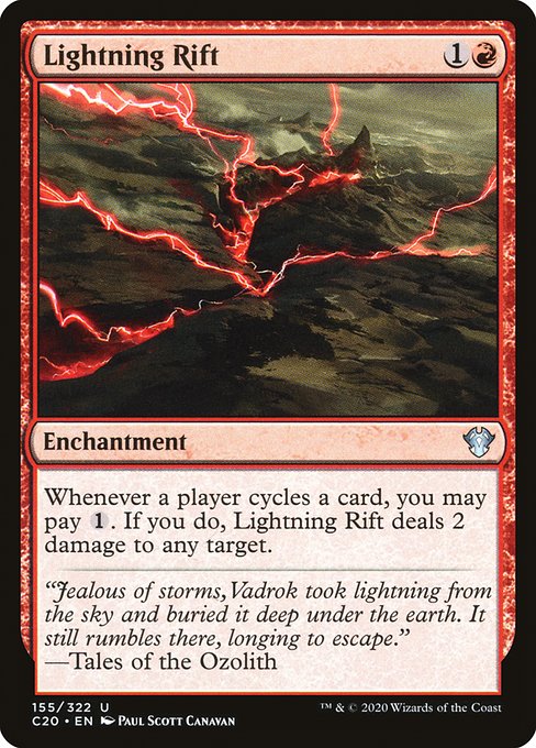 Lightning Rift - Commander 2020 Uncommon Card