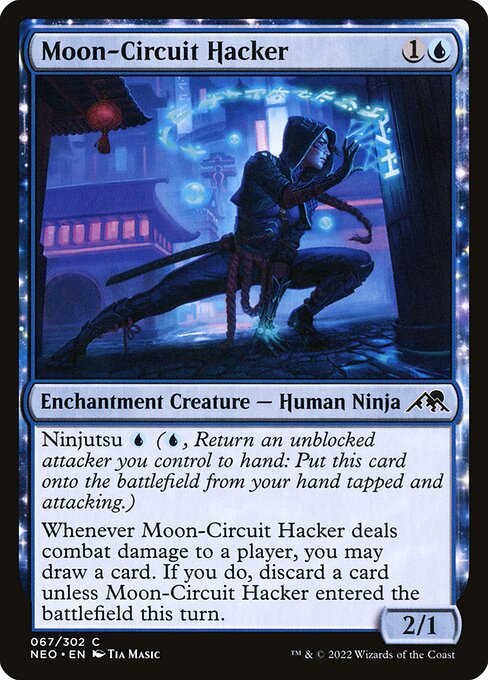 Moon-Circuit Hacker - Kamigawa: Neon Dynasty Common Card