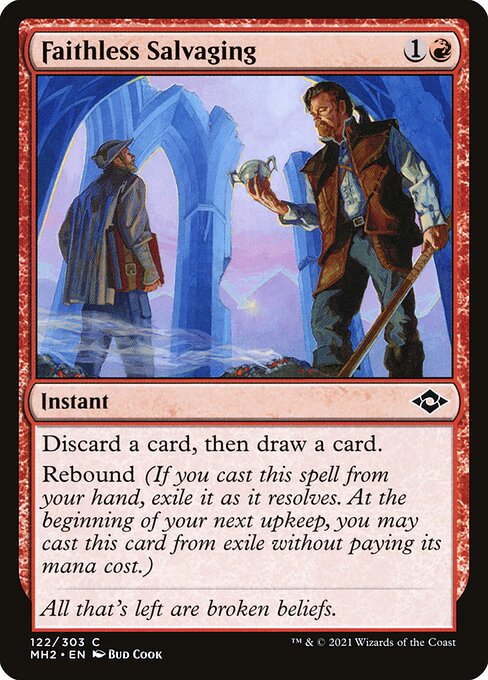 Faithless Salvaging - Modern Horizons 2 Common Card