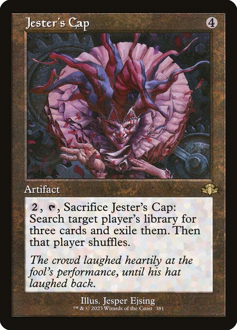 Jester's Cap - Dominaria Remastered Rare Card