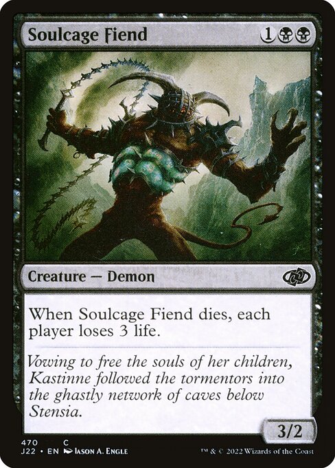 Soulcage Fiend - Jumpstart 2022 Common Card