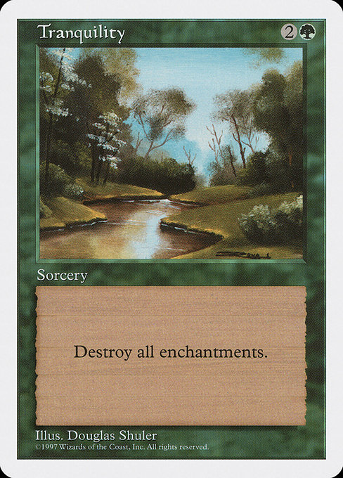 Tranquility - Fifth Edition Common Card