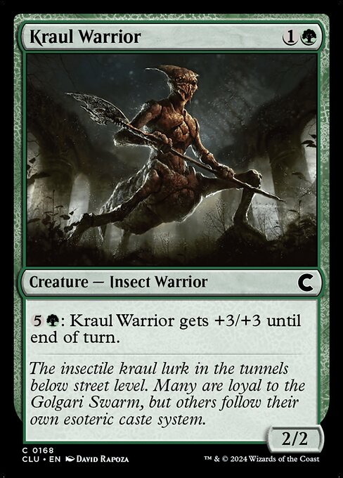 Kraul Warrior - Ravnica: Clue Edition Common Card