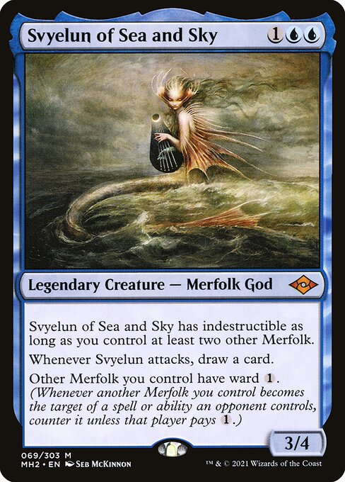 Svyelun of Sea and Sky - Modern Horizons 2 Mythic Card