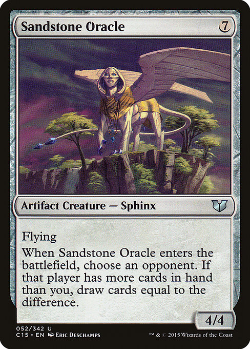 Sandstone Oracle - Commander 2015 Uncommon Card