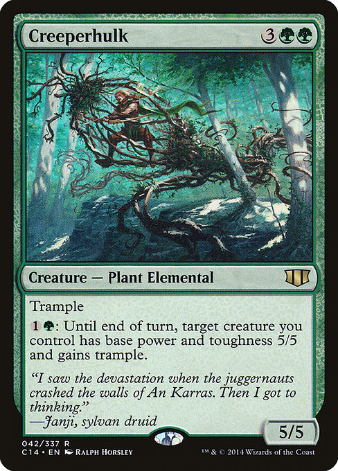 Creeperhulk - Commander 2014 Rare Card