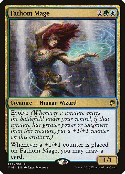 Fathom Mage - Commander 2016 Rare Card