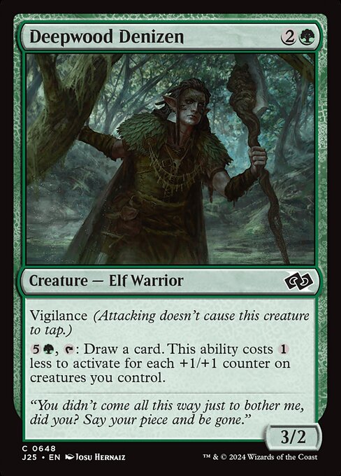 Deepwood Denizen - Foundations Jumpstart Common Card