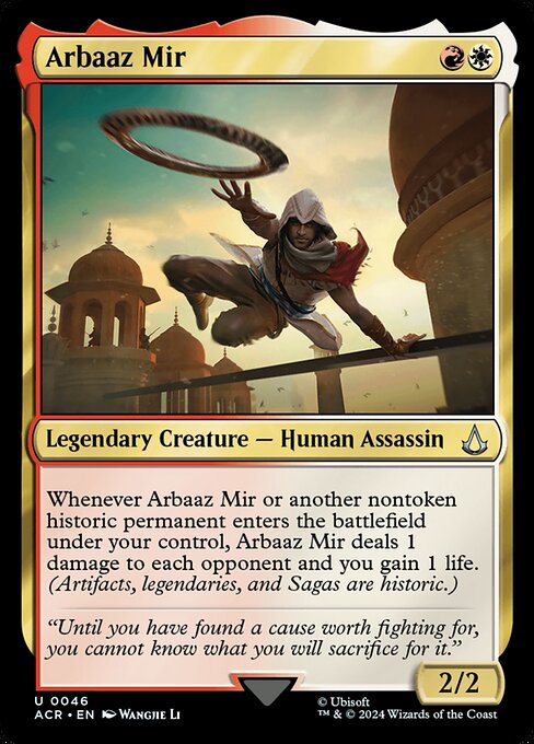 Arbaaz Mir - Assassin's Creed Uncommon Card