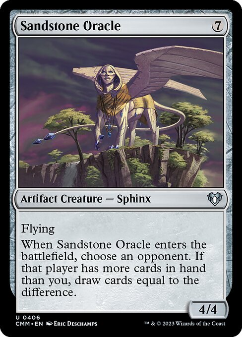 Sandstone Oracle - Commander Masters Uncommon Card