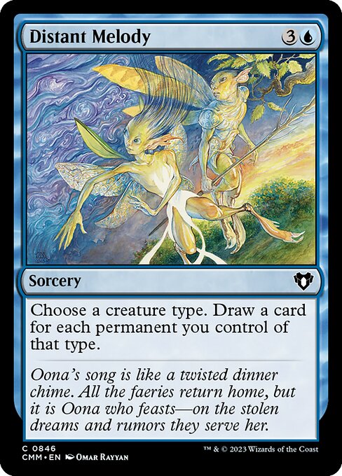 Distant Melody - Commander Masters Common Card