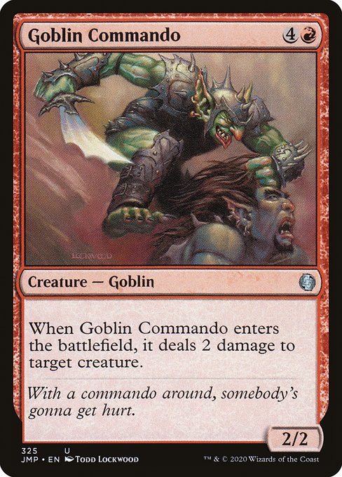 Goblin Commando - Jumpstart Uncommon Card