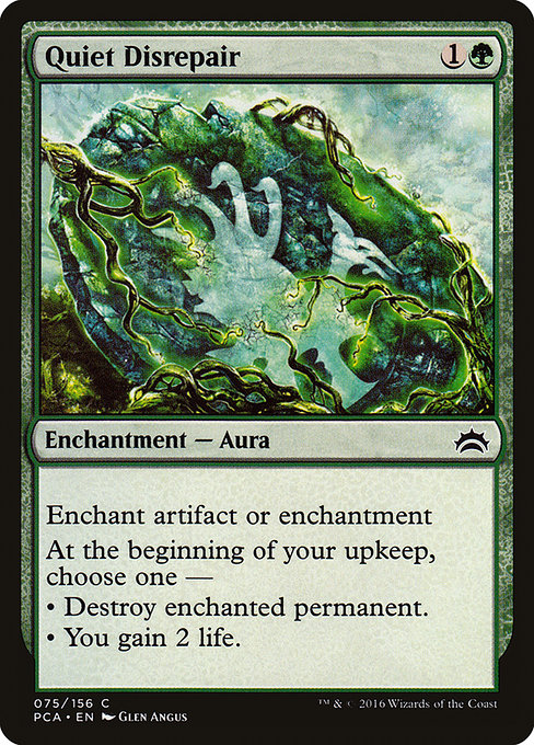 Quiet Disrepair - Planechase Anthology Common Card