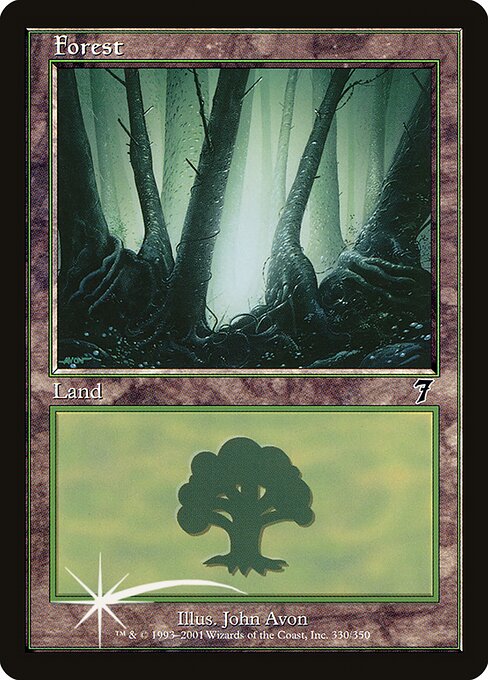 Forest - Seventh Edition Common Card