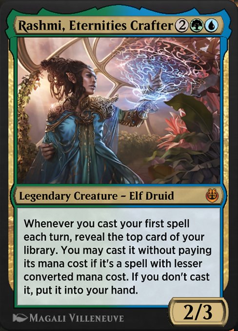 Rashmi, Eternities Crafter - Kaladesh Remastered Mythic Card