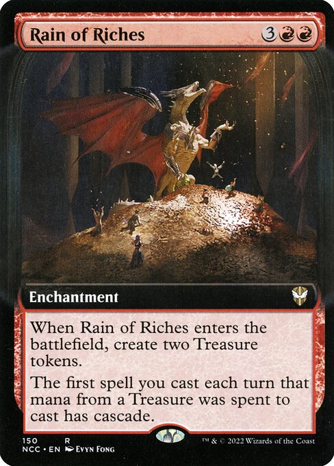 Rain of Riches - New Capenna Commander Rare Card