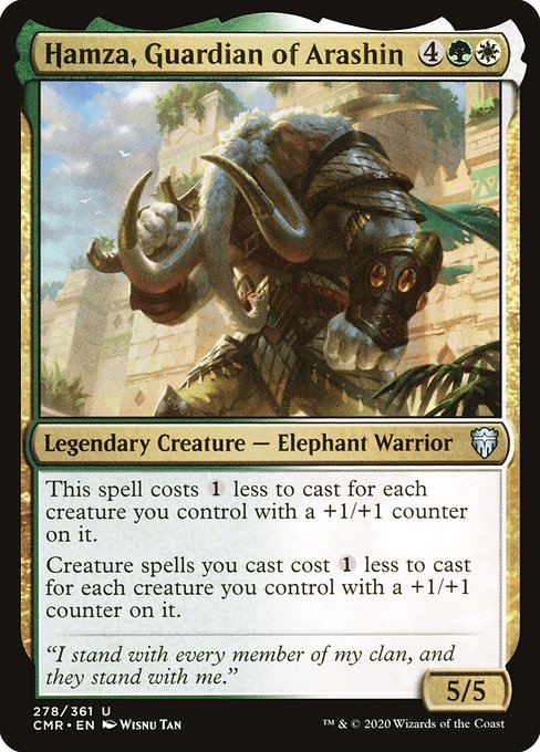 Hamza, Guardian of Arashin - Commander Legends Uncommon Card