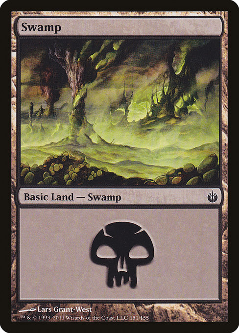 Swamp - Mirrodin Besieged Common Card